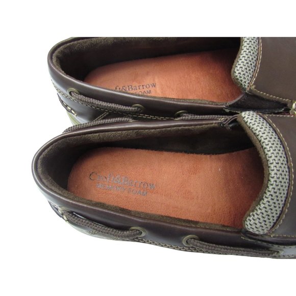 CROFT & BORROW MEMORY FOAM BOAT MEN SHOES - Picture 4 of 6